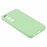 For Samsung Galaxy S26+ Cell Phone Case Liquid Silicone Dropproof Cover - Green - 6