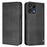 For Nothing Phone (3a) Lite 5G Wallet Cases Retro Texture RFID Blocking Leather Phone Cover - Black - 1