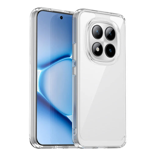 WANLONFENG For Xiaomi Poco M8 Pro 5G / Xiaomi Redmi Note 15 Pro+ 5G (Global) Case  MF Series TPU Acrylic Clear Phone Cover with Tempered Glass Film - Transparent - 2