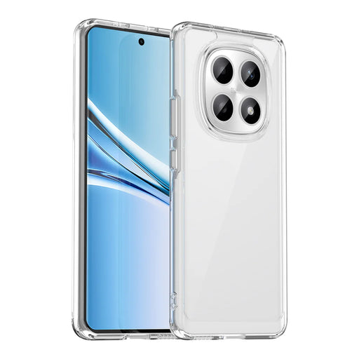 WANLONFENG For Xiaomi Redmi Note 15 5G (Global) / Xiaomi Poco M8 5G Case  MF Series TPU Acrylic Clear Phone Cover with Tempered Glass Film - Transparent - 2