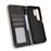 For Doogee Note 56X Leather Case Wallet Stand Retro Texture Phone Cover - Black - 5