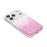 For iPhone 17 Pro Max Magnetic Case Gradient Sparkle Epoxy TPU + Acrylic Phone Cover Compatible with MagSafe - Pink - 4