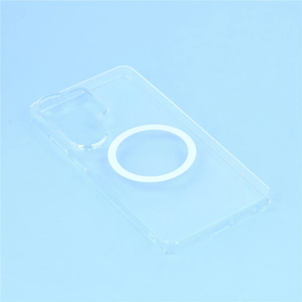 YOUNGKIT For Samsung Galaxy S26 Ultra Magnetic Case Hard PC Phone Back Cover - Transparent - 5