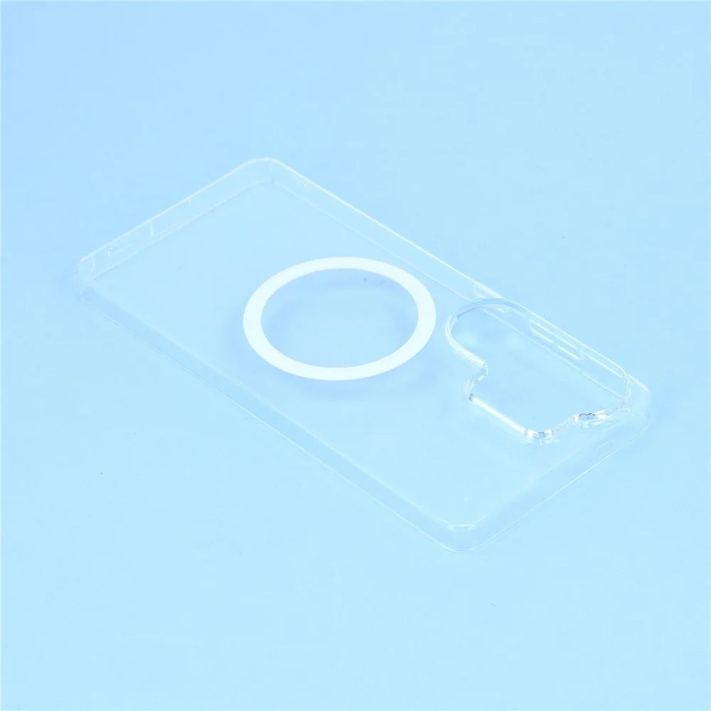 YOUNGKIT For Samsung Galaxy S26 Ultra Magnetic Case Hard PC Phone Back Cover - Transparent - 6