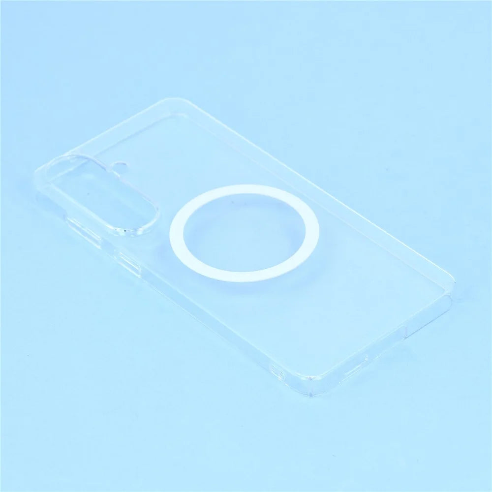 YOUNGKIT For Samsung Galaxy S26+ Magnetic Case Hard PC Phone Back Cover - Transparent - 5