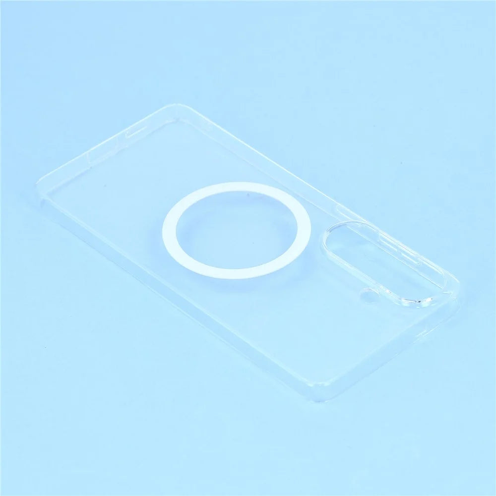 YOUNGKIT For Samsung Galaxy S26+ Magnetic Case Hard PC Phone Back Cover - Transparent - 6
