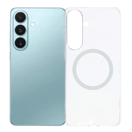 YOUNGKIT For Samsung Galaxy S26 Magnetic Case Hard PC Phone Back Cover - Transparent - 1