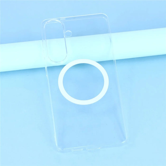 YOUNGKIT For Samsung Galaxy S26 Magnetic Case Hard PC Phone Back Cover - Transparent - 3