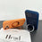 For iPhone 17 Pro Magnetic Case Rotating Kickstand TPU + PC Protective Phone Cover Compatible with MagSafe - Orange - 2