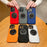 For iPhone 16 Pro Magnetic Case 360° Rotating Kickstand PC + TPU Shockproof Phone Back Cover - Grey - 2