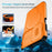 For Samsung Galaxy A15 5G Magnetic Case Kickstand Camera Slider PC + TPU Phone Cover - Orange - 7