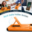For Samsung Galaxy A55 5G Magnetic Case Kickstand Camera Slider PC + TPU Phone Cover - Orange - 4