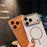 For iPhone 17 Pro Max Magnetic Case Skin Touch TPU + PC Protective Phone Back Cover Compatible with MagSafe - White - 5