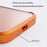 For iPhone 17 Pro Case Magnetic Rotating Kickstand PC + TPU Phone Cover with Detachable Camera Lens Film Compatible with MagSafe - Orange - 6