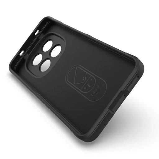WANLONFENG For Xiaomi Redmi Note 15 Pro 4G (Global) TPU Case  HD Series Anti Slip Phone Cover with Tempered Glass - Black - 2