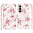 For Samsung Galaxy S26+ Wallet Case 3D Pattern Printed Leather Phone Cover with Strap - Roses - 1