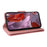 For Google Pixel 10a Case Zipper Wallet Rivet Decor Leather Phone Cover with Wrist Strap - Rose Gold - 4