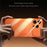 SULADA For iPhone 16 Pro Max Magnetic Phone Case Transfer to 17 Pro Max PC TPU Cell Phone Cover - Orange - 2