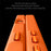 SULADA For iPhone 16 Pro Max Magnetic Phone Case Transfer to 17 Pro Max PC TPU Cell Phone Cover - Orange - 6