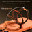 SULADA For iPhone 17 Pro Magnetic Phone Case with 360° Rotating Kickstand PC TPU Back Cover - Orange - 2