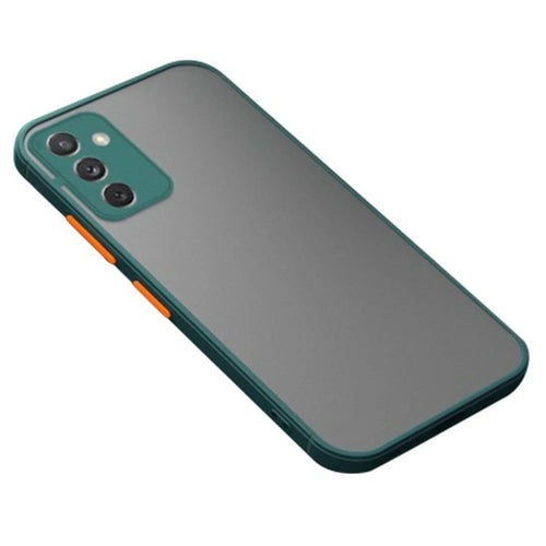 For Samsung Galaxy S26+ Case TPU + PC Matte Anti Drop Phone Back Cover - Midnight Green - 1