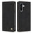 For Samsung Galaxy A36 5G / Galaxy A56 5G Case HX RFID Blocking Wallet Stand Leather Flip Phone Cover - Black - 1