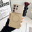 For Samsung Galaxy S24 Ultra Case Precise Cutouts Textured PU Leather Coated PC + TPU Phone Cover - Khaki - 2