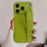 For iPhone 17 Pro Case with Wristband Precise Cutouts Textured TPU PU Leather PC Phone Cover - Green - 1