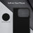 For Google Pixel 10 Pro Fold Case Litchi Texture PU+PC Invisible Kickstand Phone Cover with Screen  /  Lens Film - Texture Black - 5