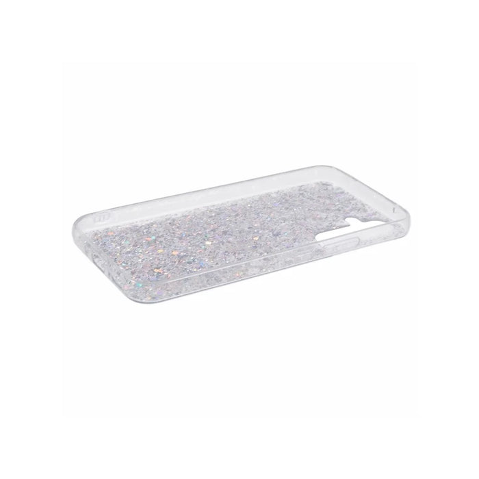 For Samsung Galaxy S26 Case Shockproof Soft TPU Phone Cover Glittery Design - Silver - 4