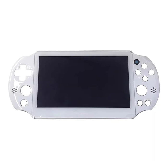 For Sony PlayStation Vita 2000 OEM Grade S Sharp LCD Screen and Digitizer Assembly with Case Replacement Part (without Logo) - White - 2