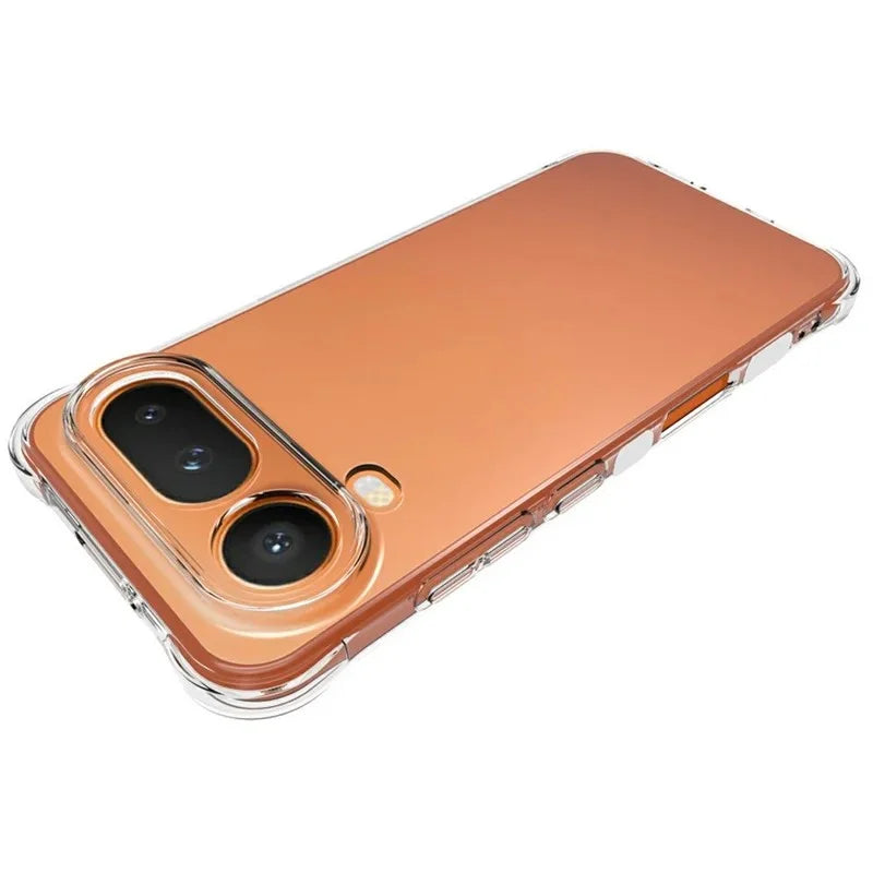 WANLONFENG For Honor Magic8 Pro Air 5G TPU Case  WL2 Series 2.0mm Phone Cover with 2Pcs Tempered Glass Films - Transparent - 4