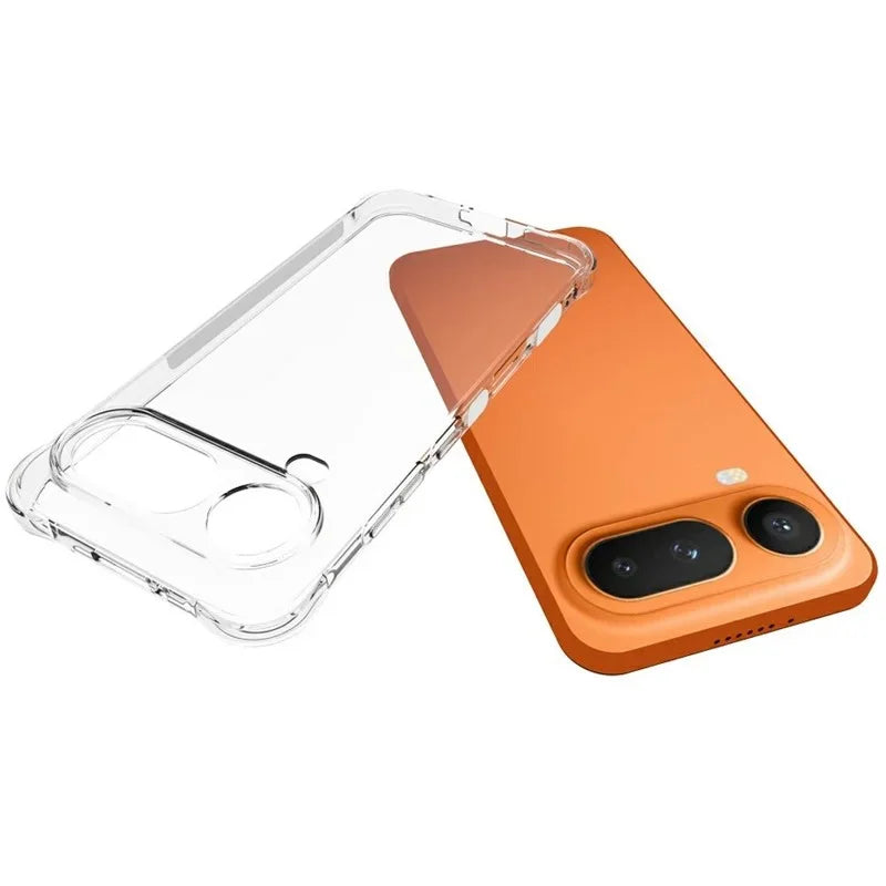 WANLONFENG For Honor Magic8 Pro Air 5G TPU Case  WL2 Series 2.0mm Phone Cover with 2Pcs Tempered Glass Films - Transparent - 5