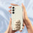 For Samsung Galaxy S26 Case Angry Cat Pattern Printing Straight Edge TPU Phone Back Cover - Beige - 6