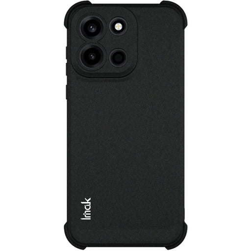 IMAK For OnePlus Turbo 6 5G Case TPU Phone Cover Airbag Shockproof Protection - Matte Black - 2