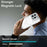 For iPhone 14 Pro Magnetic Case Matching Color Lens Kickstand TPU PC Phone Cover Compatible with MagSafe - White - 6