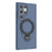For Samsung Galaxy S24 Ultra Magnetic Case Rotating Kickstand TPU PC Phone Cover - Blue - 3