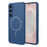 For Samsung Galaxy S26 Magnetic Case Anti Drop Soft TPU Phone Back Cover - Blue - 1