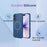 For iPhone 17 Magnetic Case Anti Drop Soft TPU Phone Back Cover Compatible with MagSafe - Blue - 2