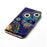 For Samsung Galaxy A37 5G Case Pattern Leather Wallet Phone Cover with Strap - Blue Owl - 4