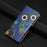 For Samsung Galaxy A37 5G Case Pattern Leather Wallet Phone Cover with Strap - Blue Owl - 5