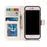 For Samsung Galaxy A37 5G Case Pattern Leather Wallet Phone Cover with Strap - Blue Owl - 6
