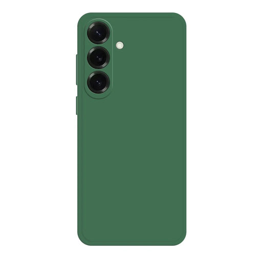 For Samsung Galaxy A57 5G TPU Case Straight Edge Protection Phone Cover - Midnight Green - 1