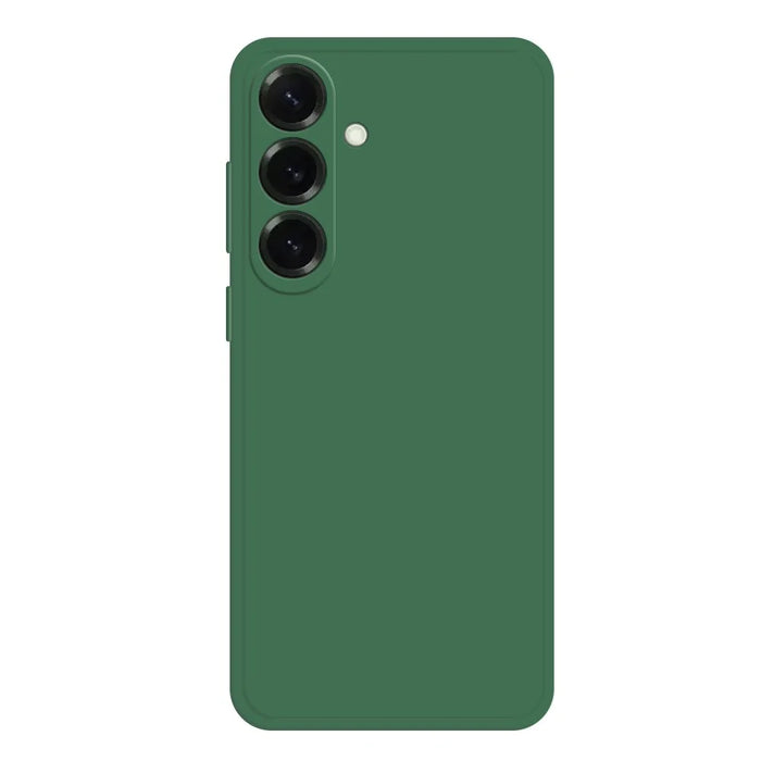 For Samsung Galaxy A57 5G TPU Case Straight Edge Protection Phone Cover - Midnight Green - 1