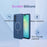For Samsung Galaxy A26 5G Magnetic Case Anti Drop Soft TPU Phone Back Cover - Blue - 2