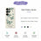 For Samsung Galaxy S26 Ultra Case Green Butterfly Pattern Printing Straight Edge TPU Phone Back Cover - Beige - 2