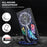 For Samsung Galaxy A57 5G Case Stand Pattern Printing Leather Phone Cover - Dream Catcher - 4