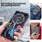 For Samsung Galaxy A57 5G Case Stand Pattern Printing Leather Phone Cover - Dream Catcher - 5