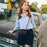 For Samsung Galaxy S26+ Case Wallet Rhombus Grid PU Leather Phone Cover with Shoulder Strap  /  Wrist Strap - Black - 5