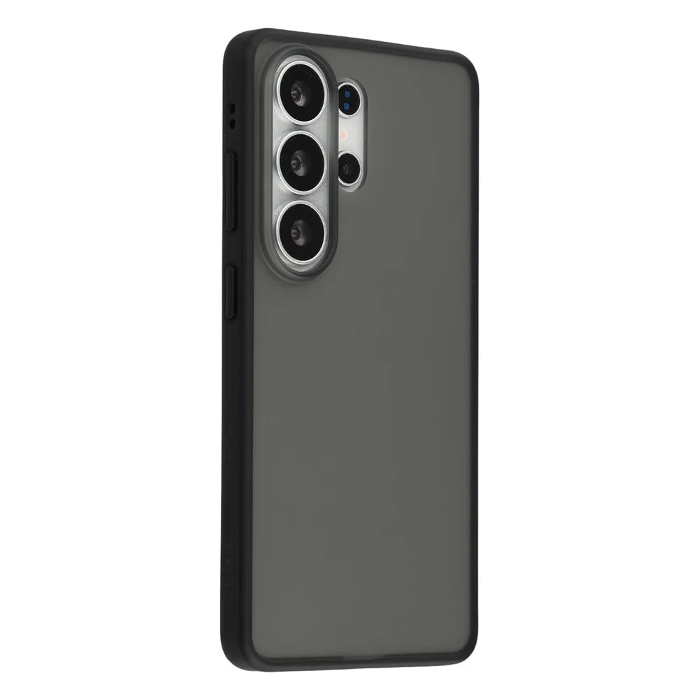 X-LEVEL For Samsung Galaxy S26 Ultra Case PC + TPU Matte Finish Protective Phone Cover - Black - 1